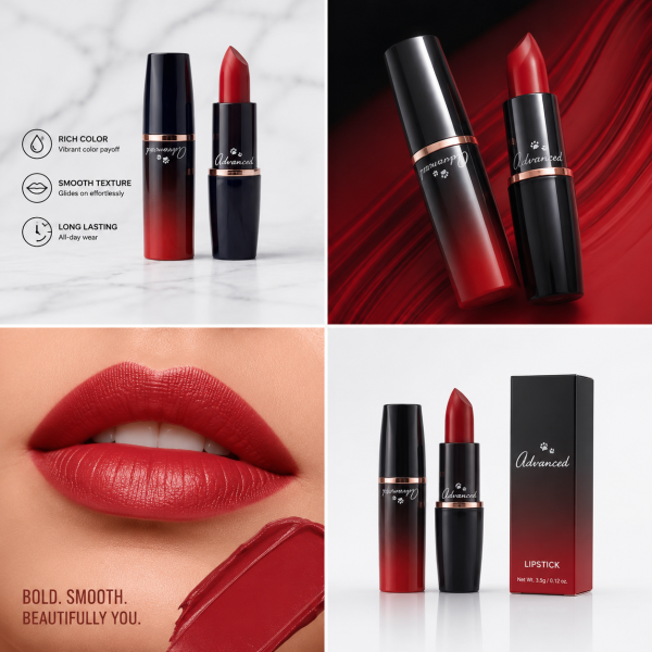 Advanced Lipstick – Long-Lasting Creamy Matte Lip Color