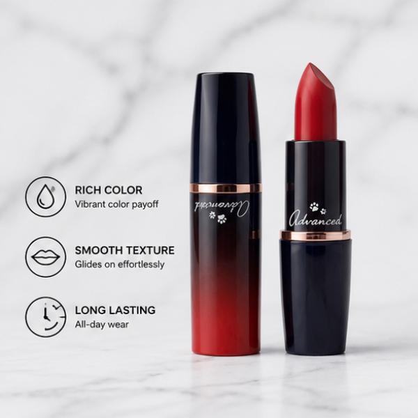Advanced Lipstick – Long-Lasting Creamy Matte Lip Color