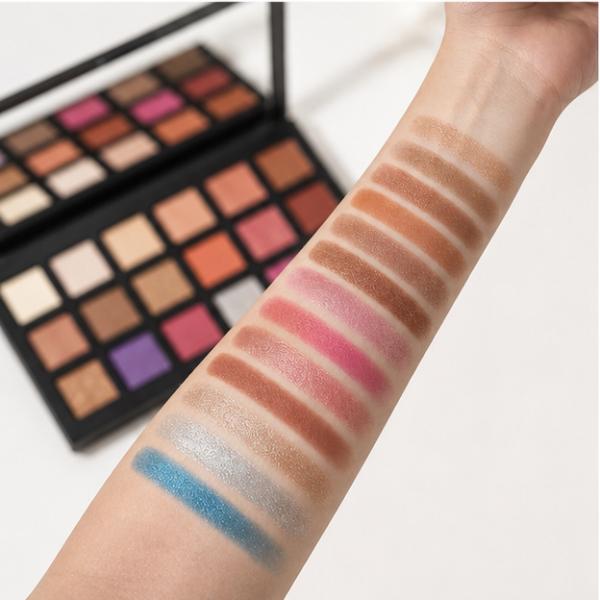 Alvileon Glamorous Starry Sky Eyeshadow Palette – Shimmer & Matte Shades | Blendable Eye Makeup Palette