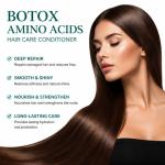 Eunomia Botox Amino Acids Sulfate Free Shampoo 1000ml – Deep Repair & Frizz Control for Dry, Damaged, Color-Treated & Keratin-Treated Hair
