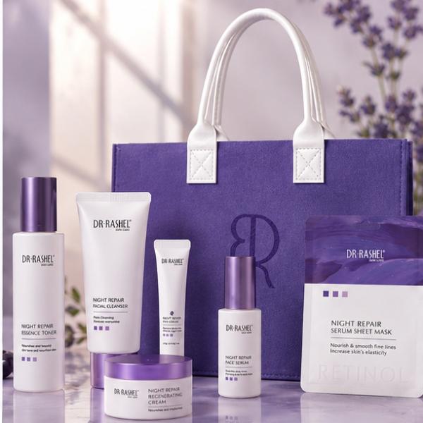 Dr. Rashel Complete Night Repair Routine Skincare Set – Nourish, Repair & Renew