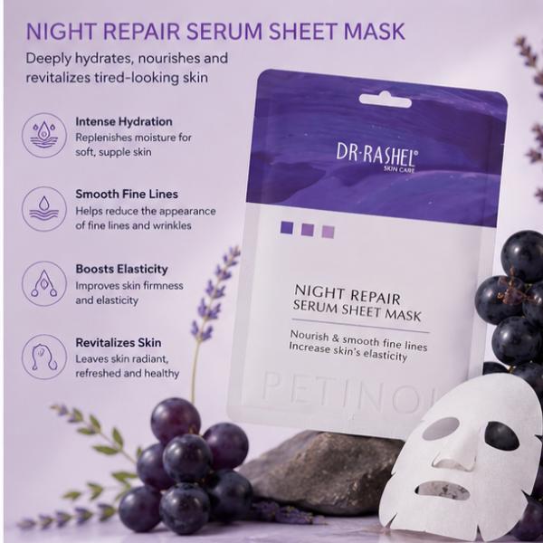 Dr. Rashel Complete Night Repair Routine Skincare Set – Nourish, Repair & Renew