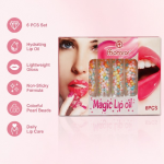 FFIOMROR Magic Lip Oil Set 6PCS Hydrating Nourishing Glossy Lip Care Collection
