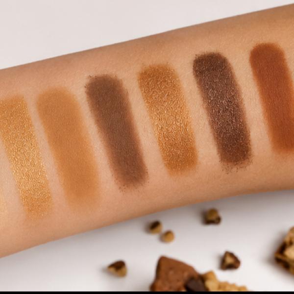 I Love Revolution Chocolate Mmm Cookie Eyeshadow Palette Matte & Shimmer Shades