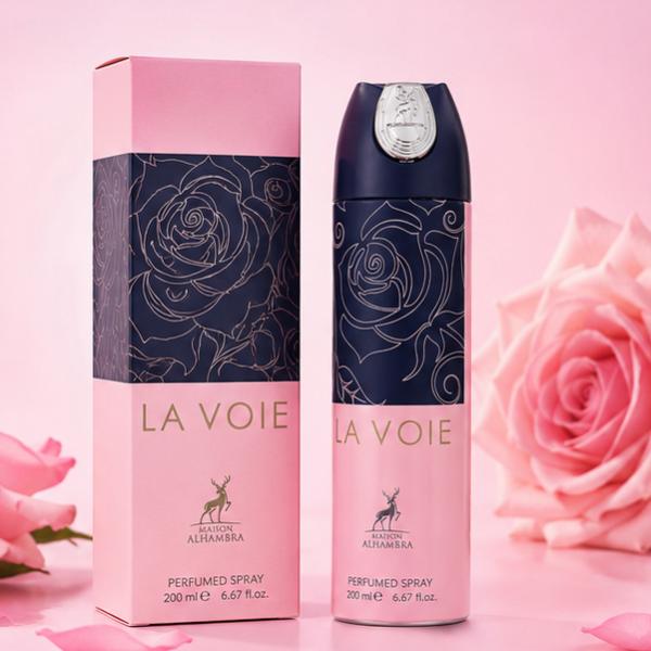 La Voie Perfumed Body Spray 200ml Long Lasting Fresh Daily Use Fragrance Mist