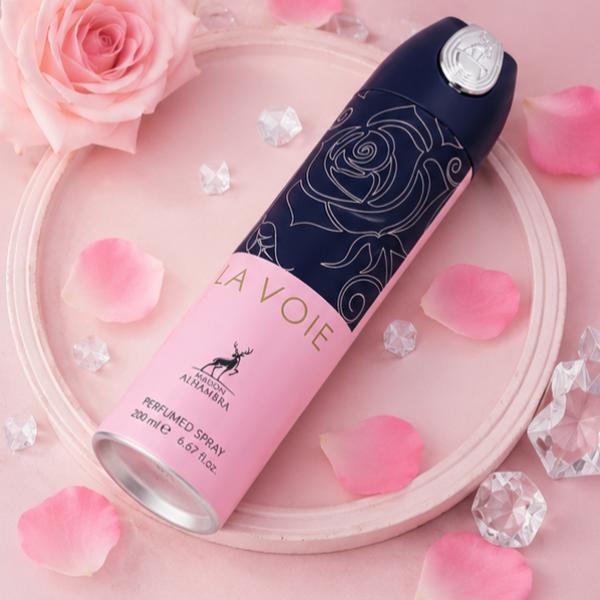 La Voie Perfumed Body Spray 200ml Long Lasting Fresh Daily Use Fragrance Mist