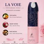 La Voie Perfumed Body Spray 200ml Long Lasting Fresh Daily Use Fragrance Mist
