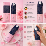 La Voie Perfumed Body Spray 200ml Long Lasting Fresh Daily Use Fragrance Mist