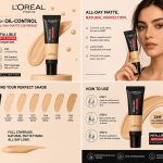 L’Oréal Paris Infallible 24H Matte Cover Foundation – Full Coverage Oil Control