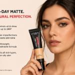 L’Oréal Paris Infallible 24H Matte Cover Foundation – Full Coverage Oil Control