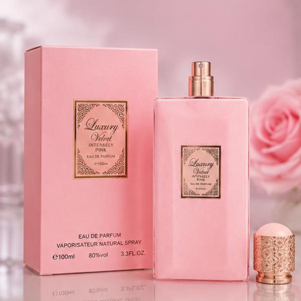 Luxury Intensely Pink Eau de Parfum for Women Long Lasting Floral Sweet Fragrance Spray