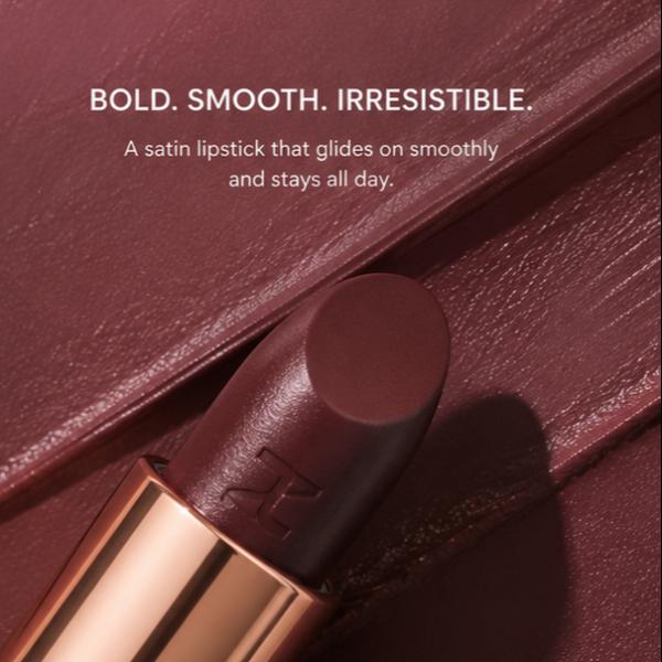 Makeup Revolution London Satin Kiss Lipstick Vampire Creamy Satin Finish Lip Color