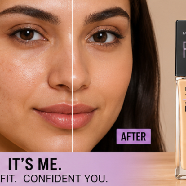 Maybelline New York Fit Me Dewy + Smooth Foundation 225 SPF 23 Normal to Dry Skin