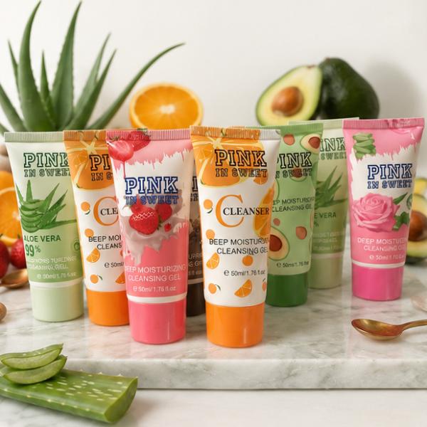 Pink In Sweet Deep Moisturizing Cleansing Gel – Hydrating Facial Cleanser