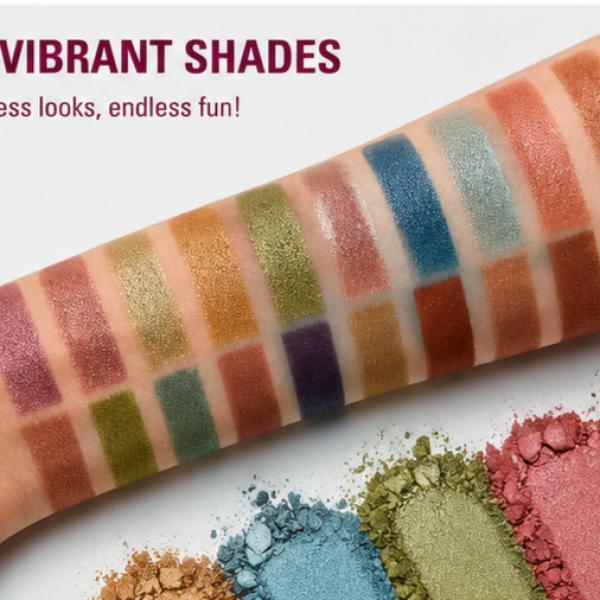 I Love Revolution Sprinkle Eyeshadow Palette – 18 Color Matte & Shimmer Eyeshadow Palette for Everyday & Bold Eye Makeup Looks