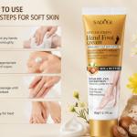 SADOER Anti-Cracking Hand & Foot Cream Shea Butter Repair Moisturizing Nourishing Skin Care