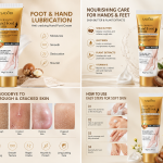 SADOER Anti-Cracking Hand & Foot Cream Shea Butter Repair Moisturizing Nourishing Skin Care