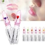 High Quality Transparent Color Jelly Lipstick - Color Changing Flower Jelly Effect