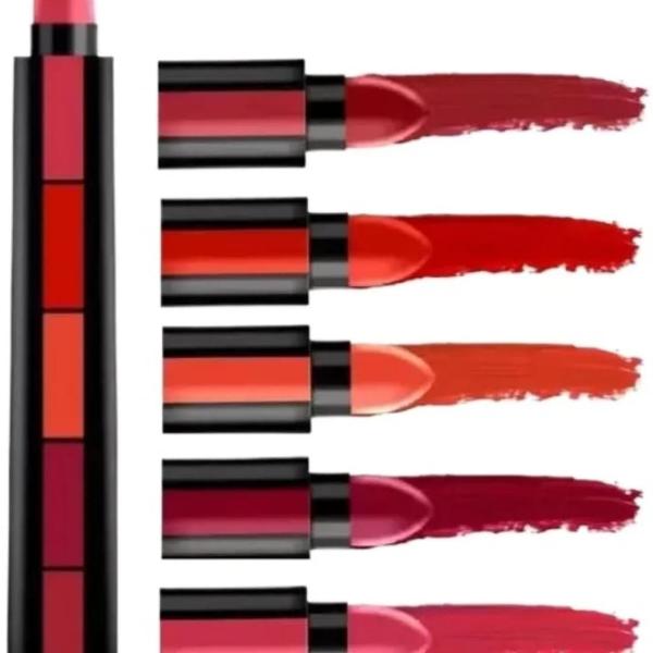 5 in 1 / 3 in 1 Waterproof Matte Lipsticks - Long Lasting, Random Shades