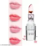 Magic Temperature Color Changing Lipstick 6-Pack with Real Flower in Transparent Jelly Balm