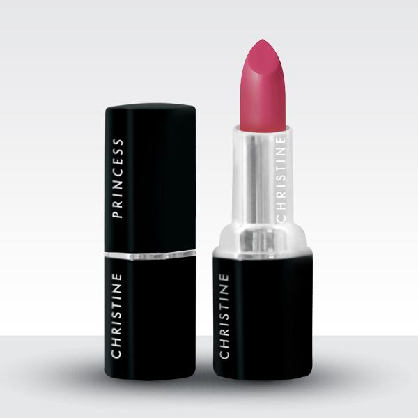 Christine Princess Lipstick Shade 121 - Soft Matte Pearl Finish Lip Color