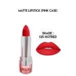 Glamorous Face Matte Lipstick with Vitamin E & Aloe Vera - Pink Case
