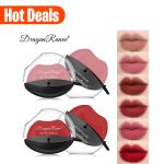 Lazy Lip Matte Lipstick by Dragon Ranee – Waterproof Long-Lasting Lip Color, Portable Design