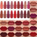 LMG BROTHS Mini Matte Lipstick Pods Set – Portable Travel Size Silky Smooth Finish