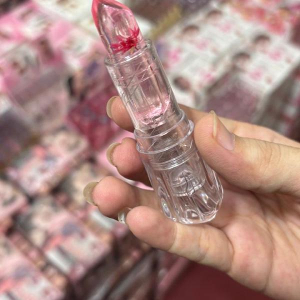 Flower Jelly Color Changing Lipstick with Temperature Activated Moisturizing Formula