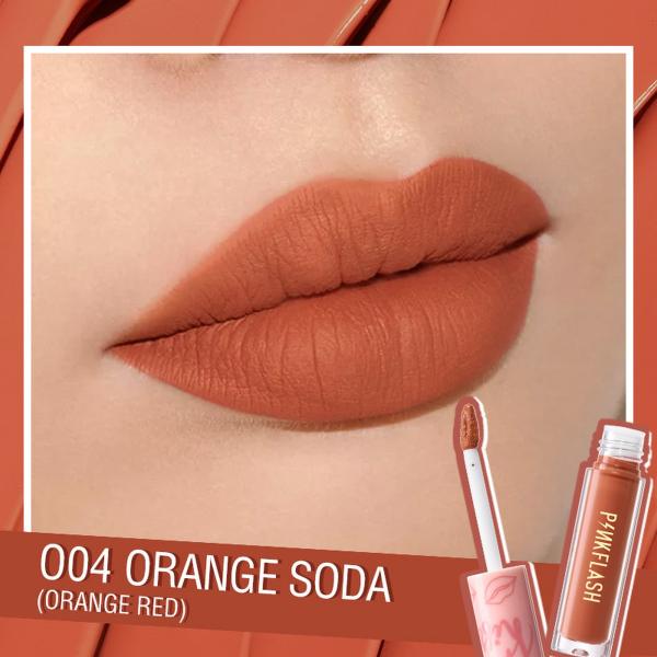 Pinkflash Soft Matte Liquid Lipstick - Waterproof, Moisturizing, Highly Pigmented in 14 Shades