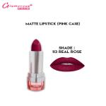 Glamorous Face Matte Lipstick with Vitamin E & Aloe Vera - Pink Case