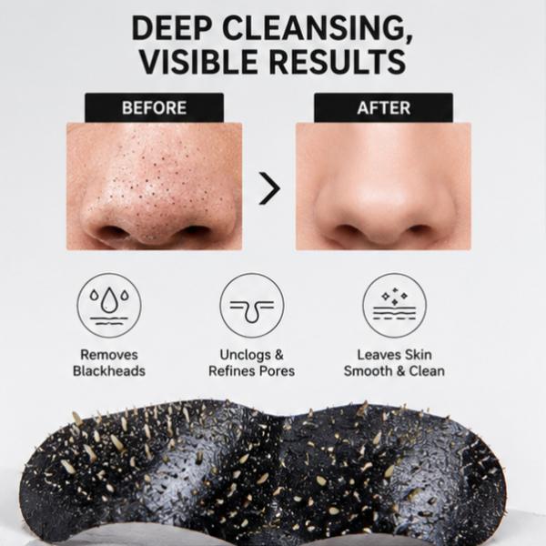 10 Pcs Nose Blackhead Remover Strips Deep Cleansing Pore Refining Mask