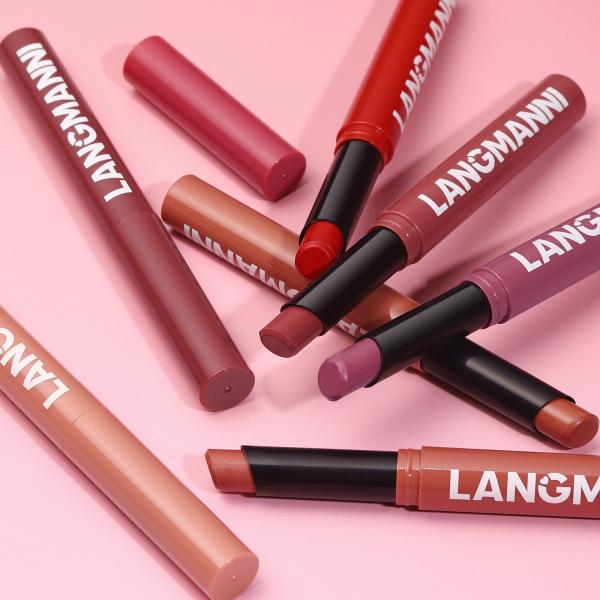 Velvet Matte Lipstick with Hydrating Formula - Waterproof, Long-Lasting & Highly Pigmented Lip Color - 12 Shades