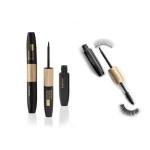 2-in-1 Waterproof Eyeliner and Mascara in Deep Black – Smudge-Proof, Long-Lasting Bold Eye Makeup