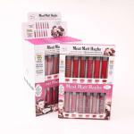 Warda Beauty Matte Lipstick Set - 6 Nude and Red Shades Long-Lasting Lip Colors
