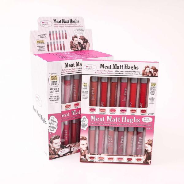 Warda Beauty Matte Lipstick Set - 6 Nude and Red Shades Long-Lasting Lip Colors