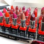 Pack of 12 Matte Lipsticks - Highly Pigmented with Smooth Texture and Rich Colors