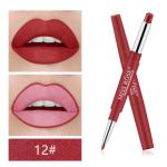 MISS ROSE 2-in-1 Lip Liner and Lipstick - Waterproof, High Pigment
