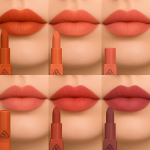 High Quality Organic Matte Waterproof Lipstick Set with 6 Rich Nourishing Shades