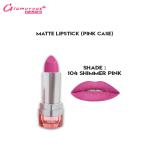 Glamorous Face Matte Lipstick with Vitamin E & Aloe Vera - Pink Case