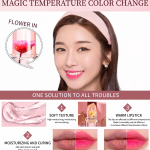 Magic Temperature Color Changing Flower Jelly Lipstick - Waterproof Glossy Crystal Balm