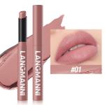 LANGMANNI Premium Velvet Matte Lipstick Multi-Pack - Hydrating, Waterproof Long-Wear with 12 Vibrant Shades
