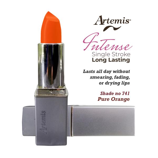 Artemis 741 Intense Long-Lasting Lipstick - Smudge-Free All Day Wear