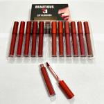 Beautious Matte Nude Reddish Lipgloss Pack of 6 or 12