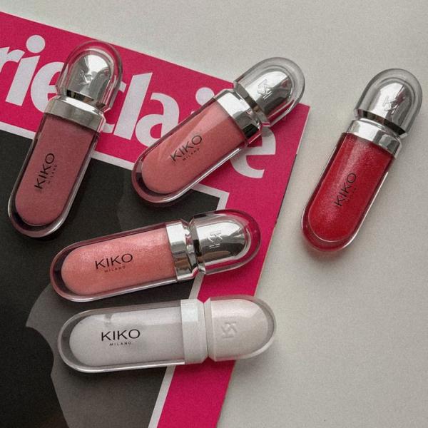 Kiko Korean Lip Gloss - High Shine Hydrating Formula with Non-Sticky Feel