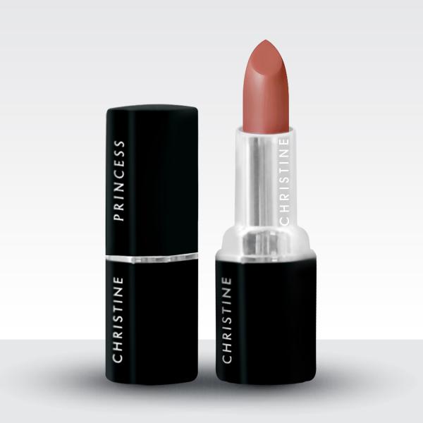 Christine Princess Lipstick Shade 176 - Versatile Matte & Pearly Lip Color with Soft Texture