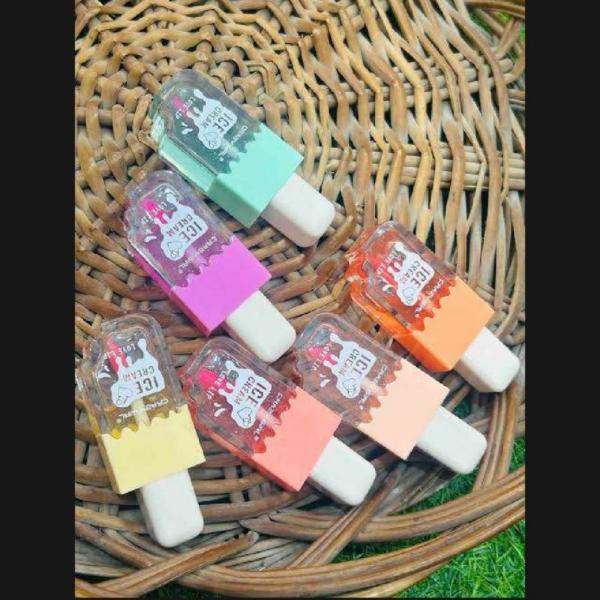 Ice Cream Magic Lip Oil - Moisturizing Color Changing Lip Gloss Balm for Long-Lasting Hydration