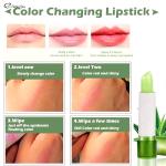 Matte Beauty Aloe Vera Soothing Gel Lip Balm with Color Changing Effect