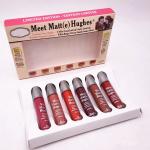 Matte Liquid Lipsticks and Lip Gloss Set - 6 Piece Glossy Matte Lip Colors