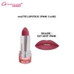 Glamorous Face Matte Lipstick with Vitamin E & Aloe Vera - Pink Case